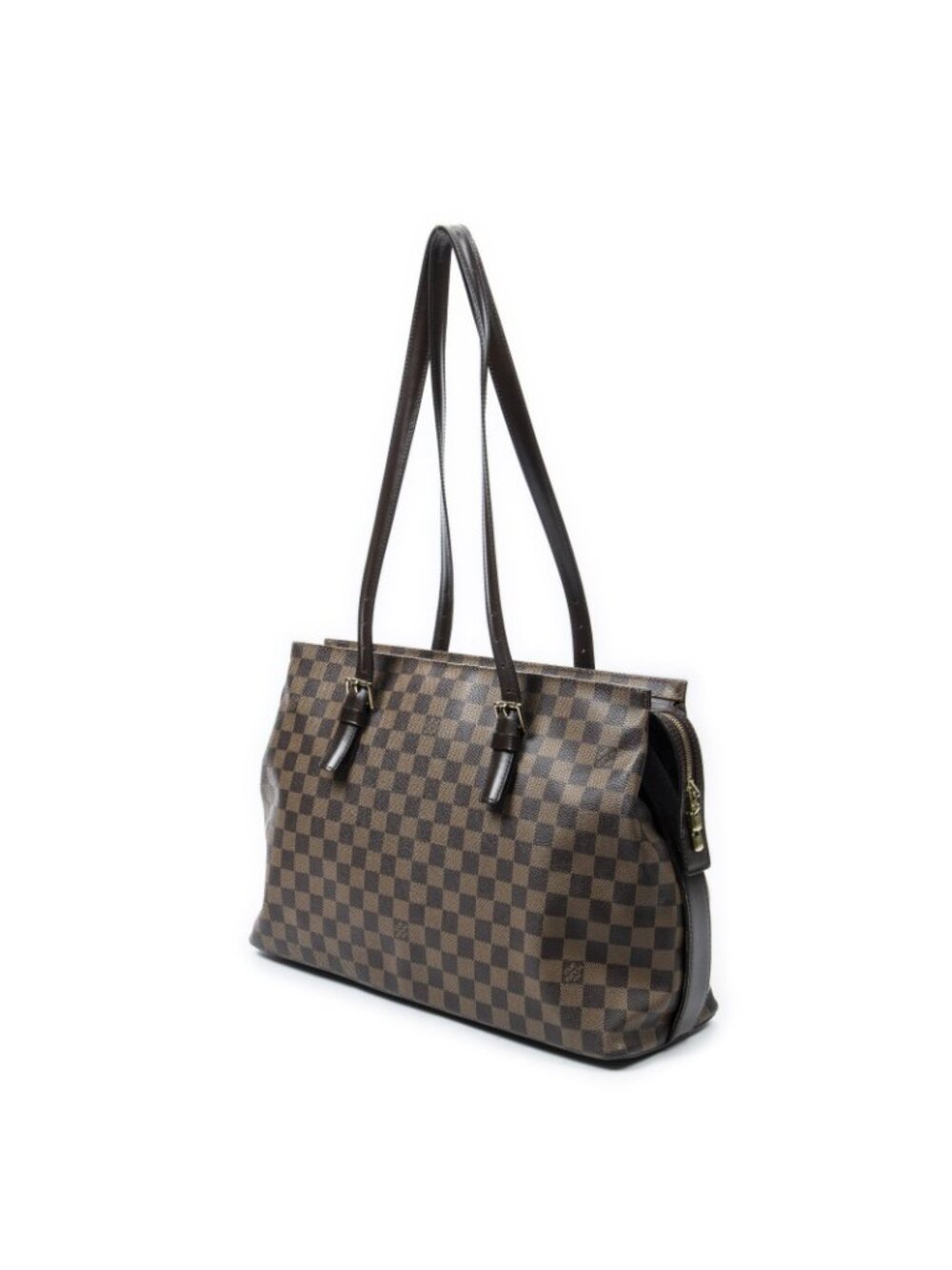 Louis Vuitton Chelsea Brown Damier Ebene Messenger Bag - Picture 2 of 10